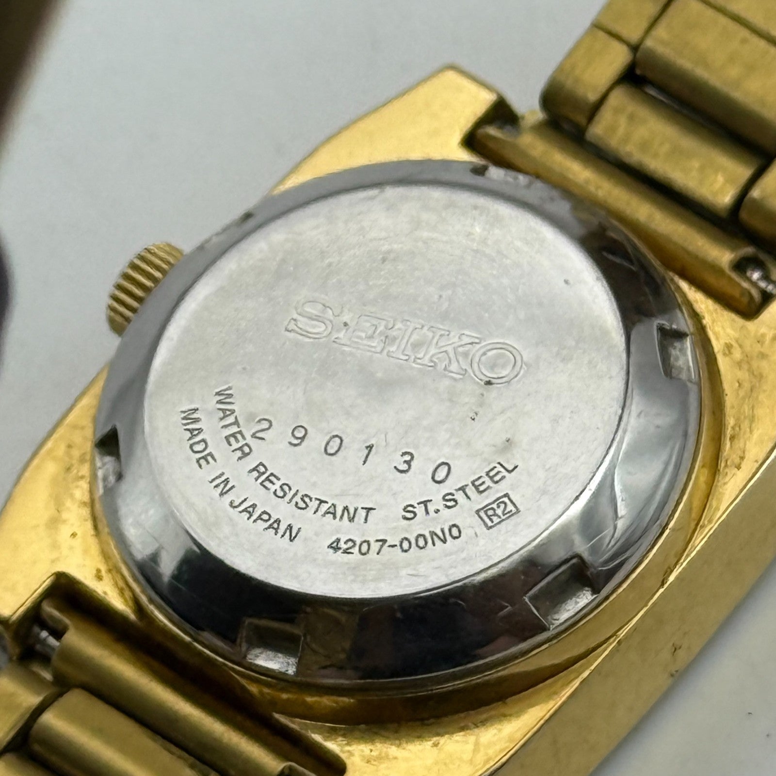 23mm Ladies Running Vintage Seiko 5 Automatic 4207-00N0 Cal 4207B Watch PARTS