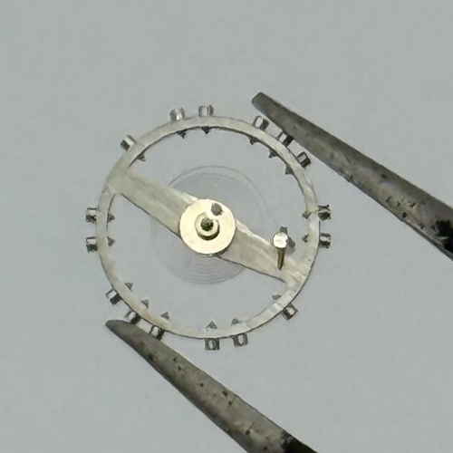 ETA 2412 Balance Wheel Complete And Spring 6¾''' 1257 M Watch Movement Parts NOS