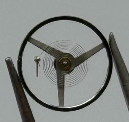 ETA 2410 Balance Wheel Complete And Spring 6 3/4''' 1059 M Watch Movement Parts 