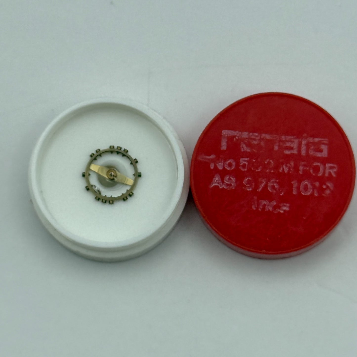 AS 976 1012 Balance Wheel Complete And Spring Inca 532 M Watch Movement Parts