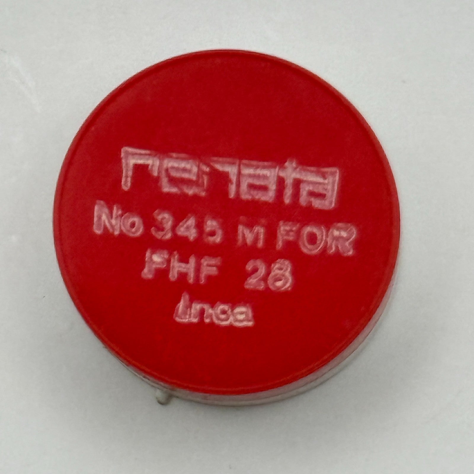 FHF 28 Balance Wheel Complete And Spring Inca 345 M Watch Movement Parts NOS