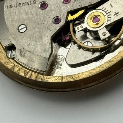 Avia AS 1538 1539 Watch Movement Running Manual Wind Vintage Parts Repair 31mm