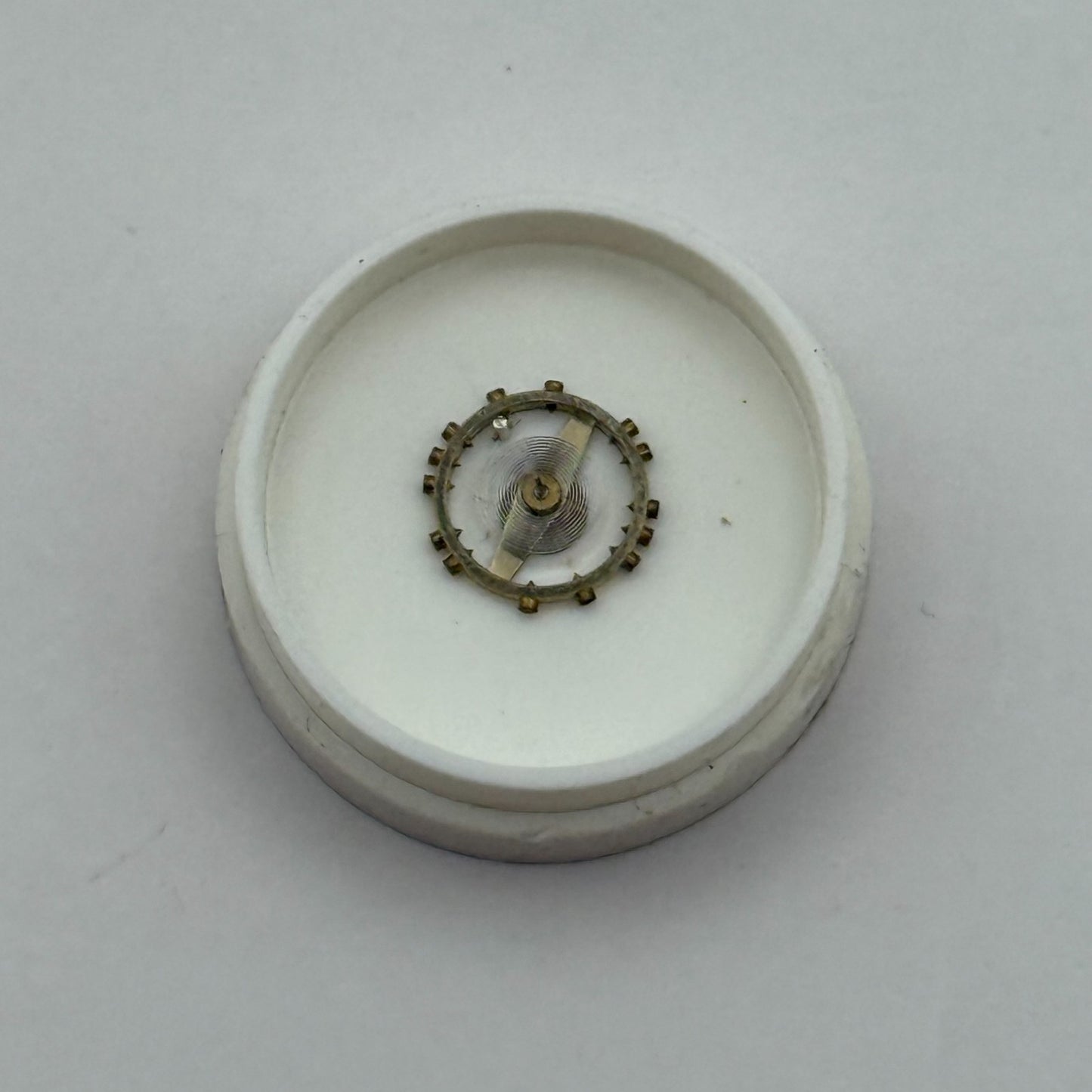 AS 976 1012 Balance Wheel Complete And Spring  29 M Watch Movement Parts NOS