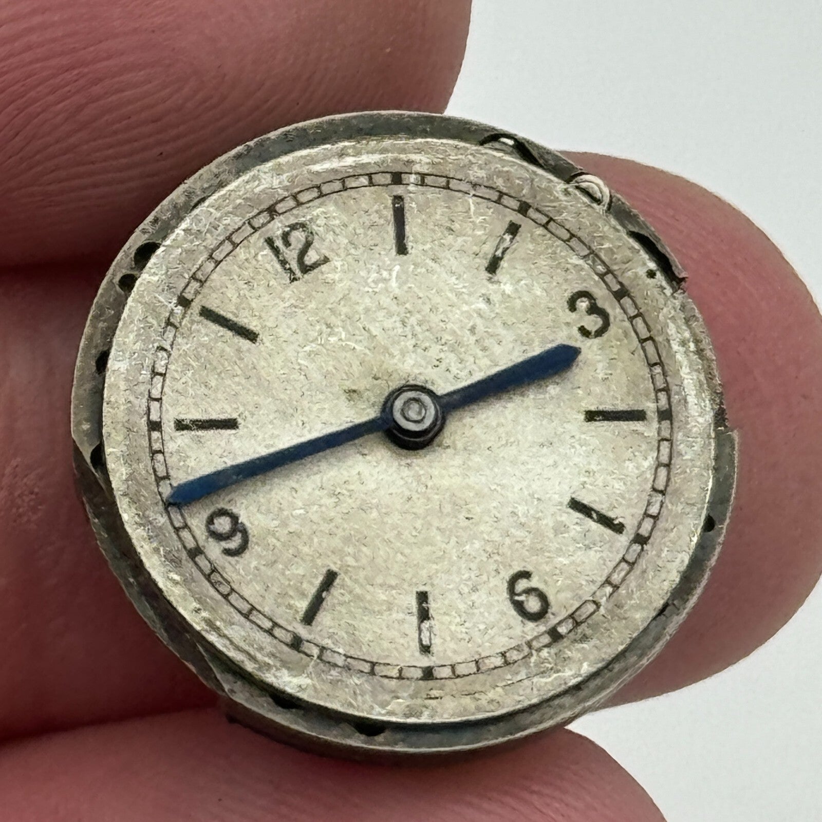 19.7mm Peercee Stauffer S S & Co Manual Wind Swiss Watch Movement PARTS SPARES