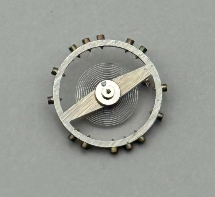 Felsa 64 Balance Wheel Complete And Spring  8¾’’’ 177 Watch Movement Parts NOS