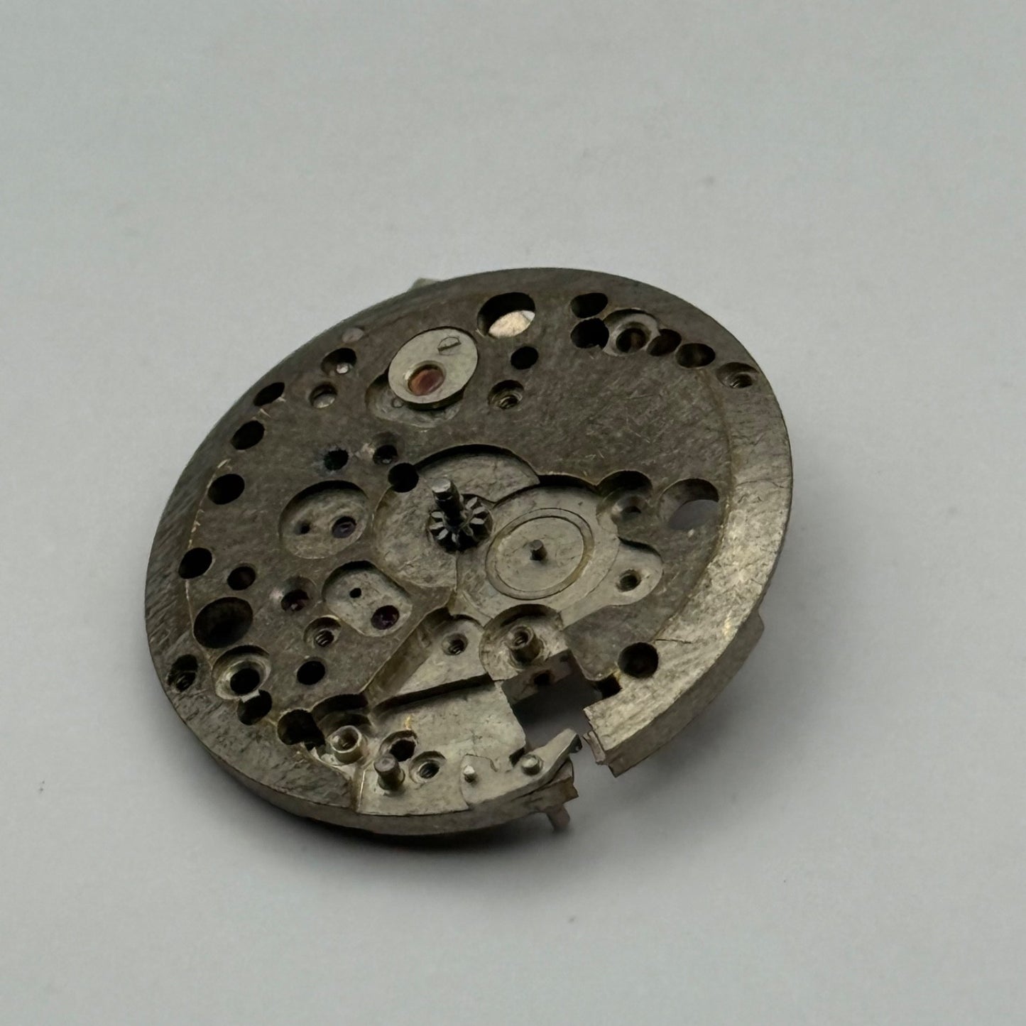 A-R 412 Watch Movement Manual Wind Vintage Incomplete Parts Repair 23.6mm