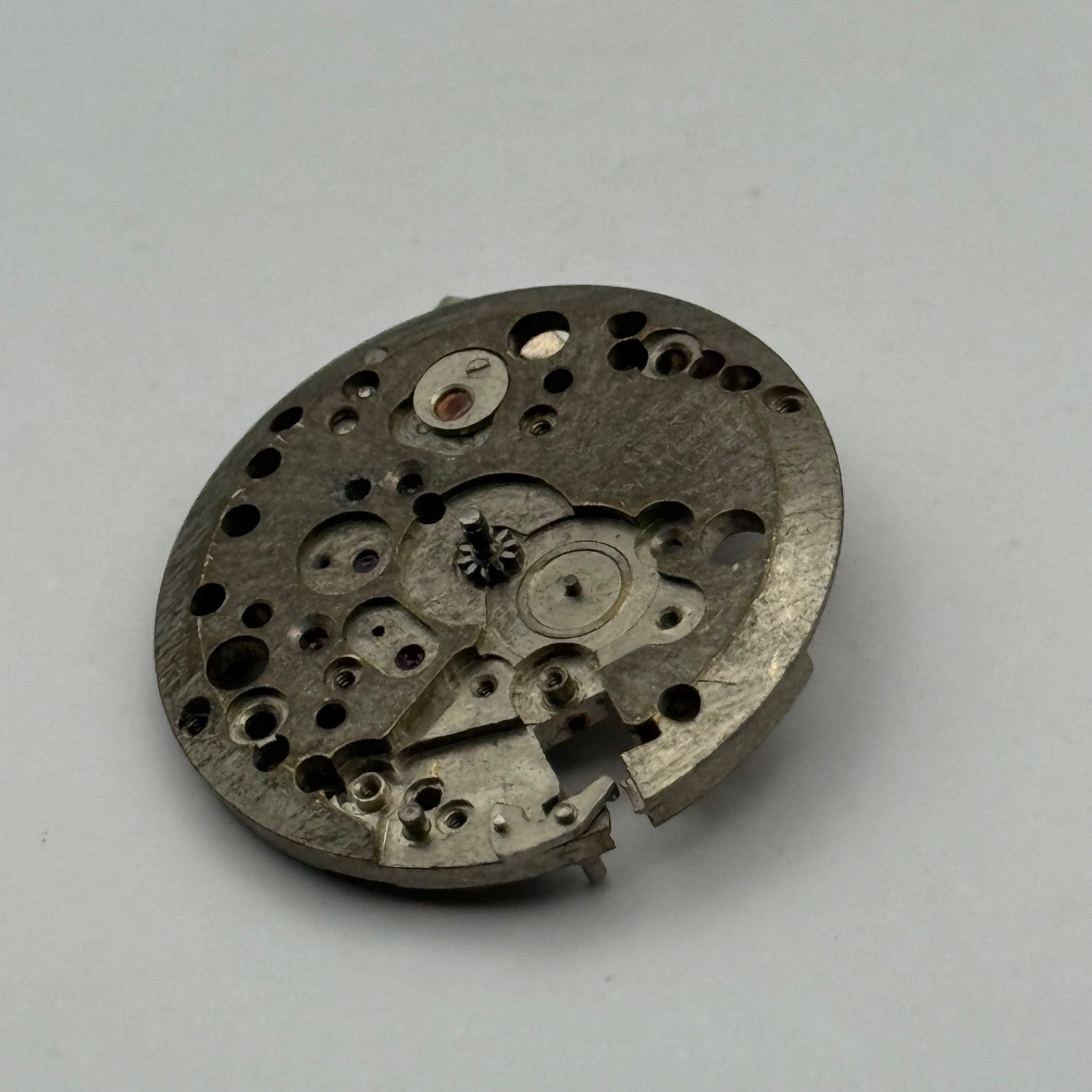 A-R 412 Watch Movement Manual Wind Vintage Incomplete Parts Repair 23.6mm