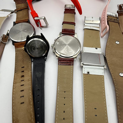 Bundle Of 15 Quartz Watches Job Lot Modern / Vintage Untested Parts / Repair