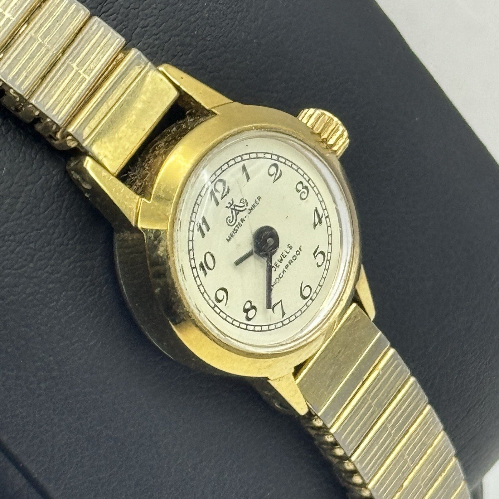 18mm WORKING Ladies Vintage Meister Anker Expandable Strap Cocktail Wristwatch