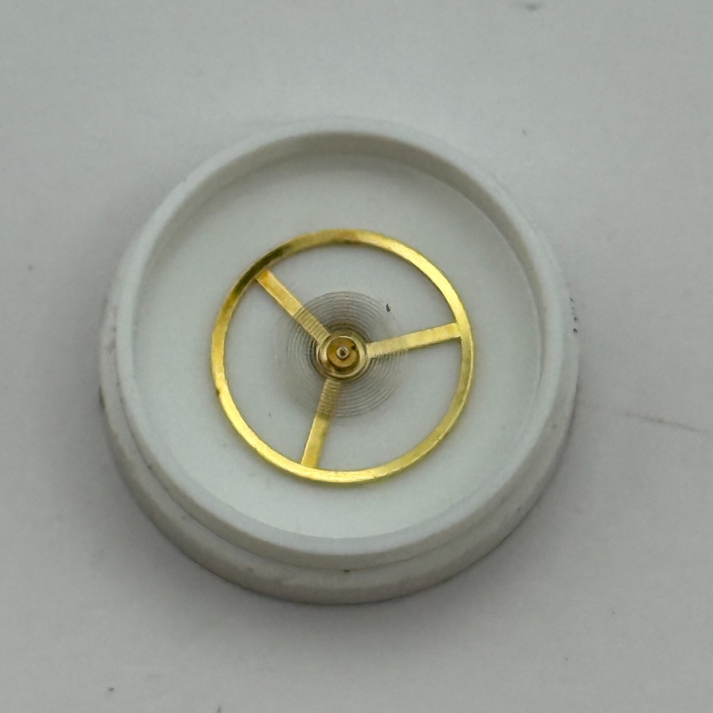 c.603 Balance Wheel Complete And Spring 10 1/2’’’ Watch Movement Parts NOS