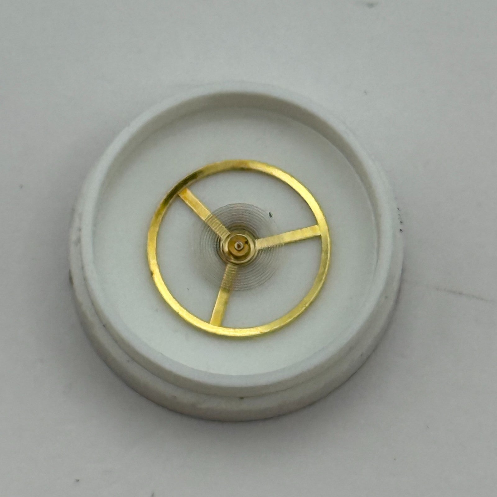 c.603 Balance Wheel Complete And Spring 10 1/2’’’ Watch Movement Parts NOS