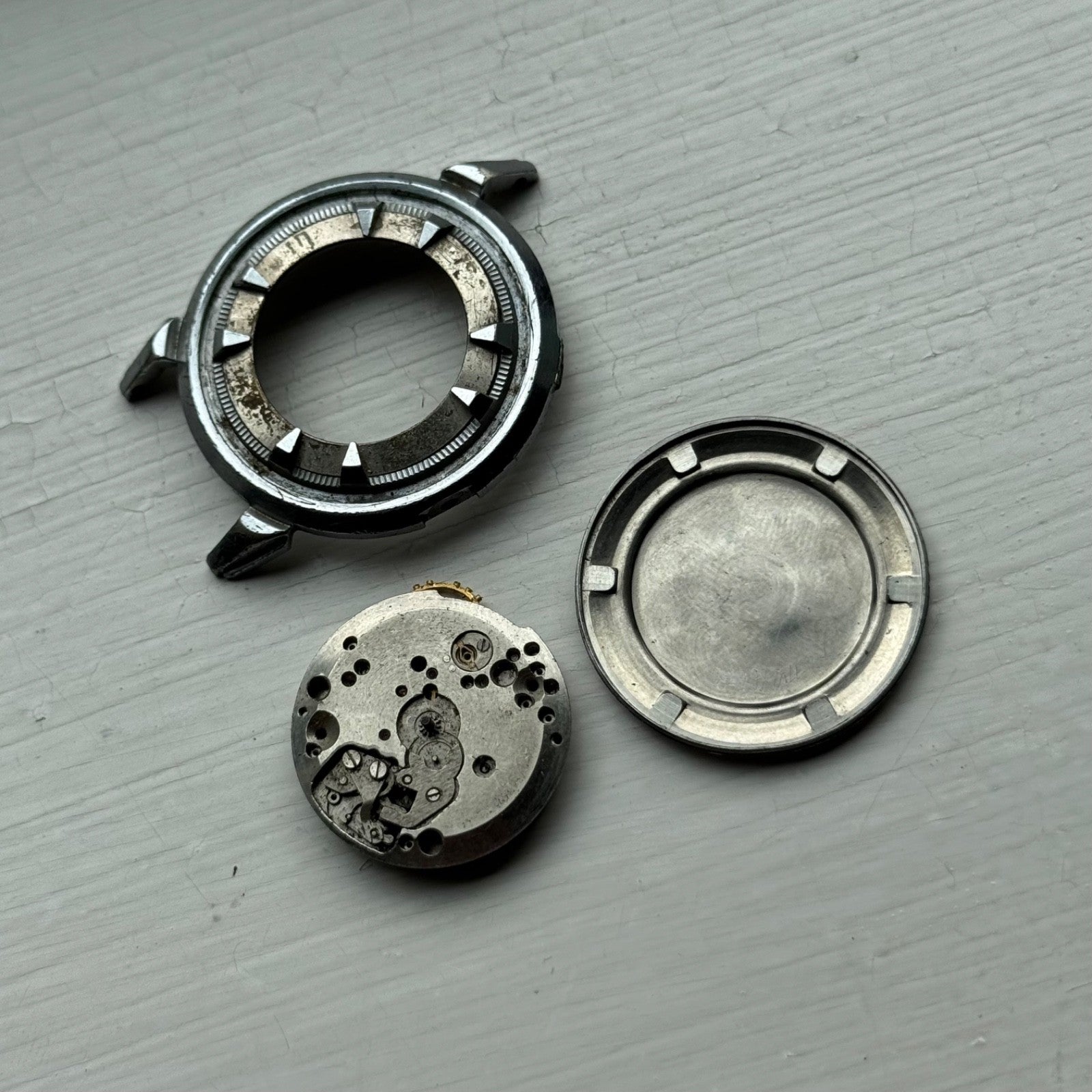 35mm Vintage Soviet Kirovskie Crab Style USSR Manual Wind Watch PARTS / REPAIR