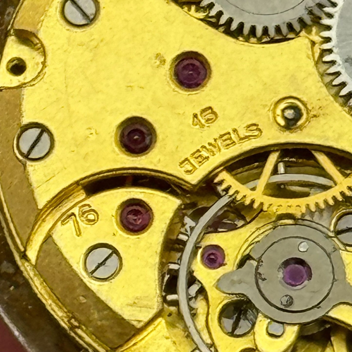 23.1mm Rotary Maximus Vertex Revue 76 Manual Wind Watch Movement Vintage PARTS