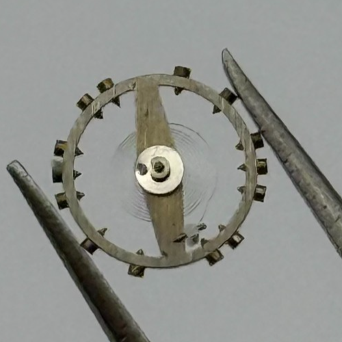 ETA 2487 Balance Wheel Complete And Spring Ord+Inca 1269 M Watch Movement Parts