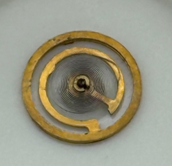 BFG 930 Balance Wheel Complete And Spring 7 3/4''' Watch Movement Parts NOS 