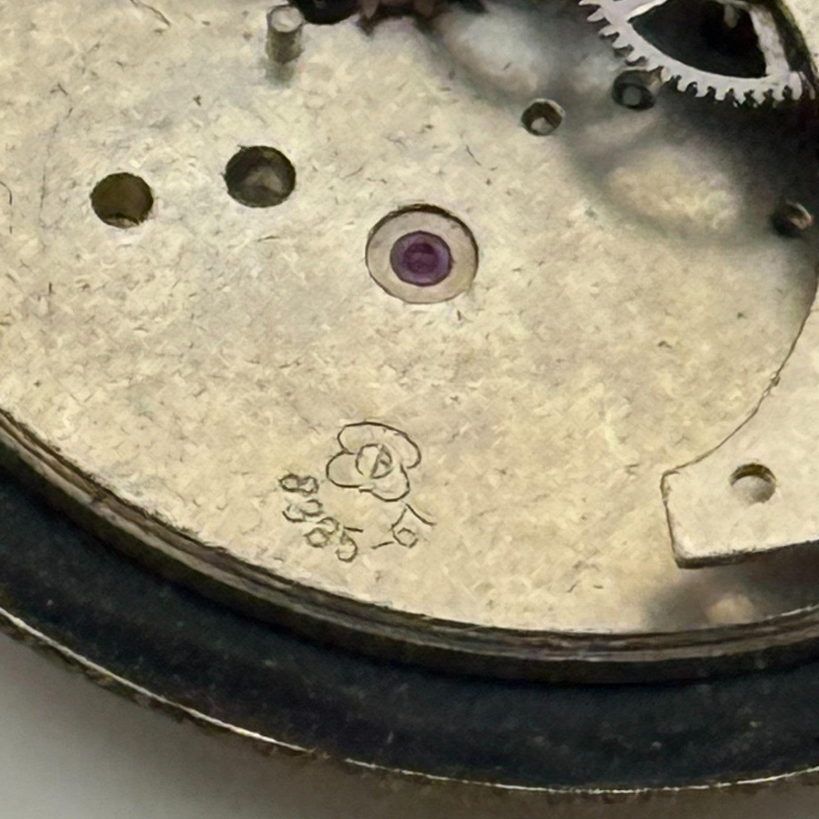 Inventic EB 8385-67 Watch Movement Manual Wind Vintage Swiss Parts Repair 22.2mm