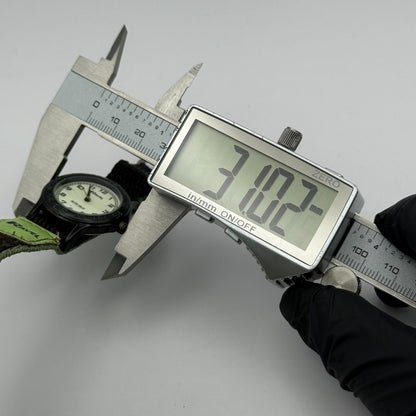 Ravel Nite-Glo Kids Quartz Watch White Dial Hook & Loop Strap Working 31mm