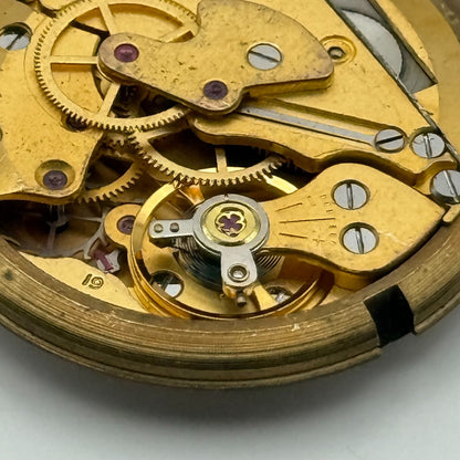 Smiths Astral 60466E Hacking Watch Movement Running Manual Wind Parts 31.3mm