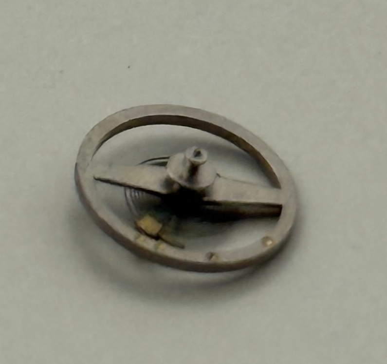 RW 75 Balance Wheel Complete And Spring 5¼’’’ 867 Watch Movement Parts NOS 