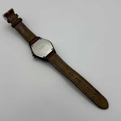 Seiko Kinetic Arctura Quartz Watch 3M22-0D40 Date Dial Japan 34mm PARTS REPAIR