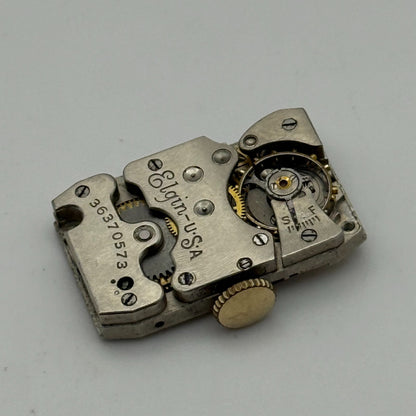 1937 Vintage 18/0s Elgin 488 Model 1 American Watch Movement PARTS REPAIR SPARES