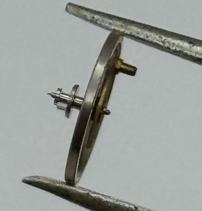 Brac 2021 Balance Wheel Complete And Spring  5¼’’’ 69 M Watch Movement Parts 