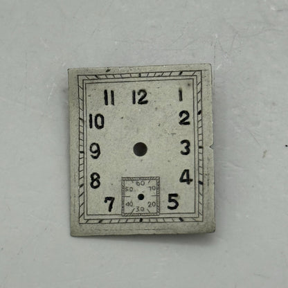 23.6mm Vintage Unidentified Cal 75 Swiss Manual Wind Watch Movement PARTS REPAIR