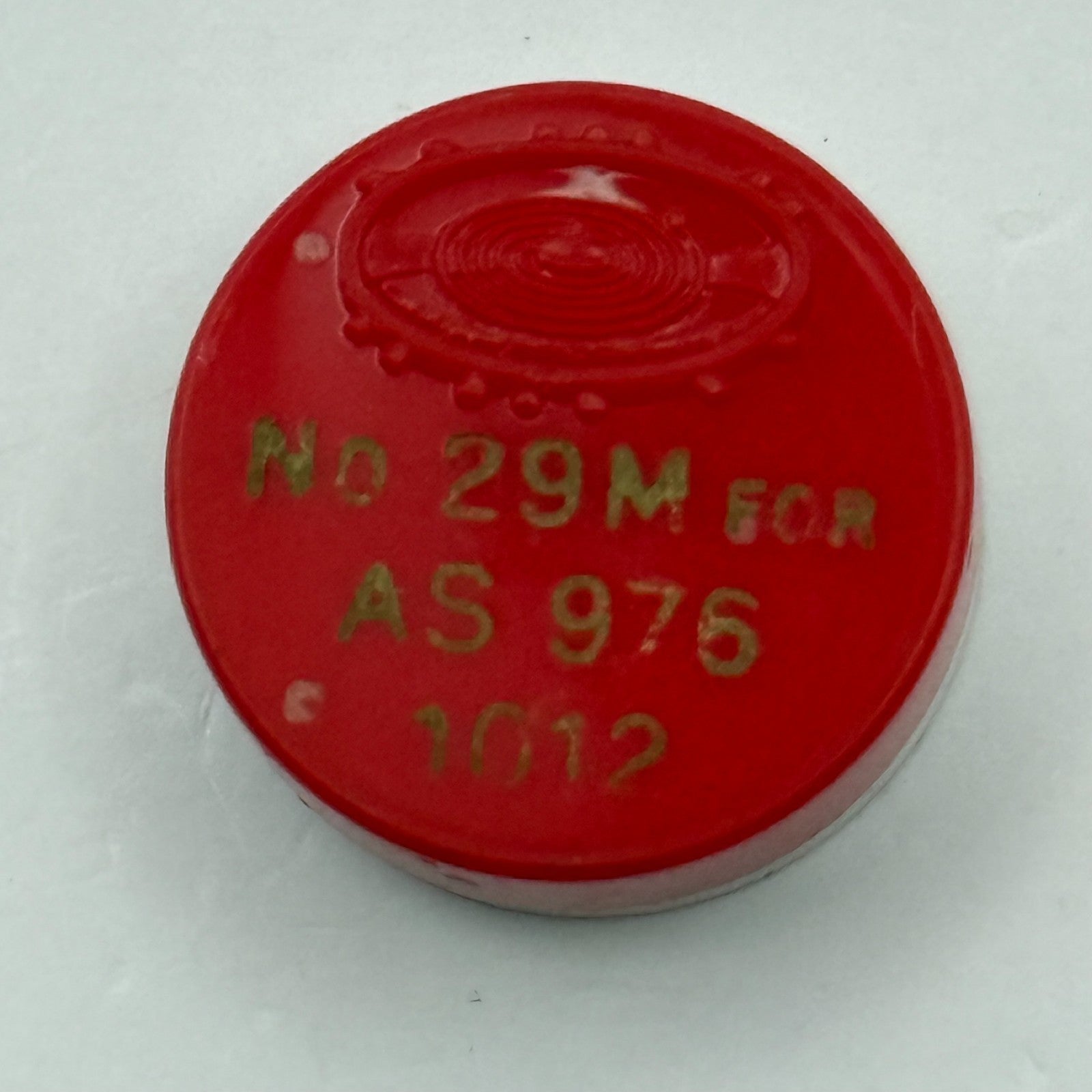 AS 976 1012 Balance Wheel Complete And Spring 29 M Watch Movement Parts NOS