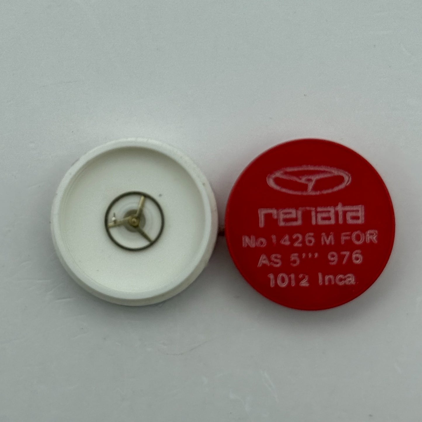 AS 976 1012 Balance Wheel Complete And Spring 5’’’ 1426 M Watch Movement Parts