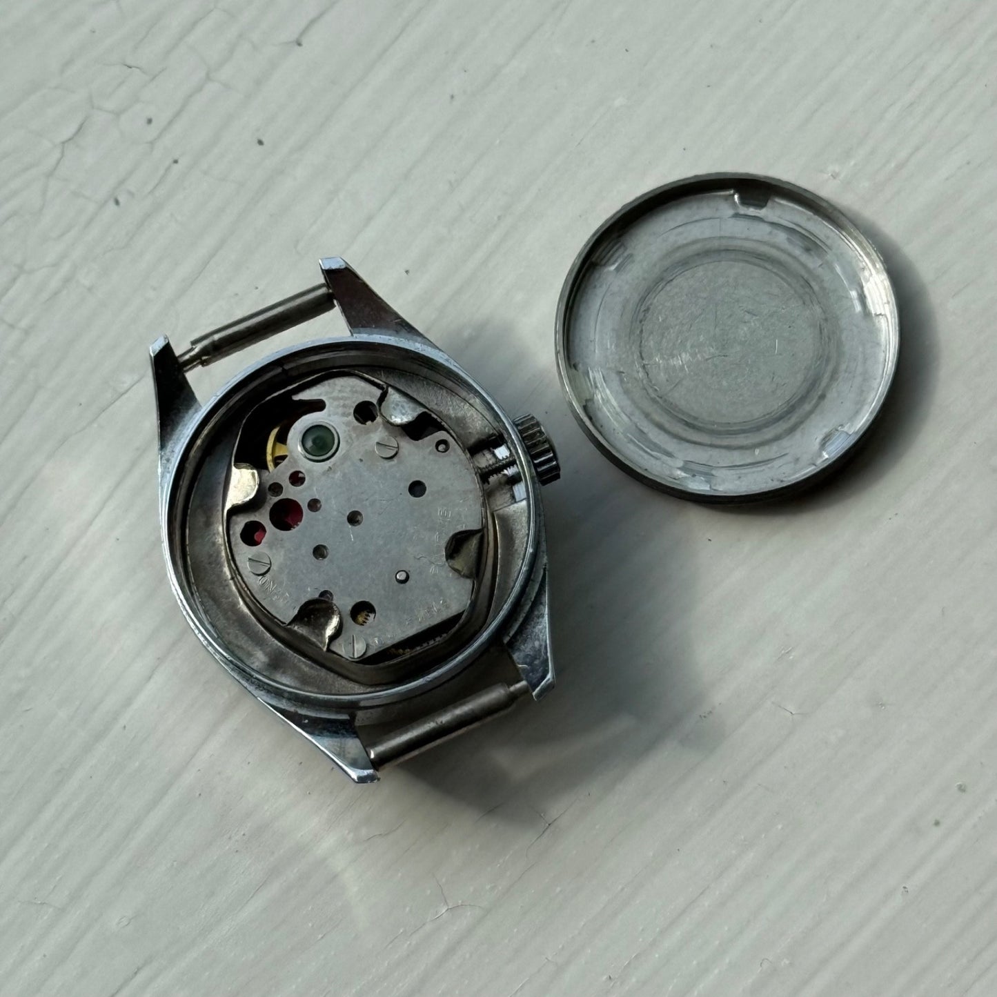 22mm Vintage Century Fujifilm Japan Sweep Seconds Manual Wind Watch FOR PARTS