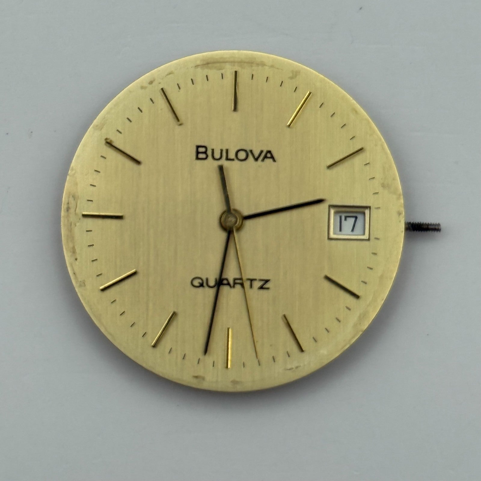 Bulova ETA ESA 955.114 Quartz Watch Movement Incomplete Swiss Vintage Parts