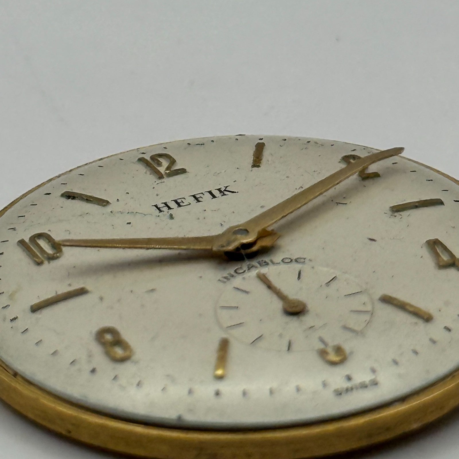 FHF 81 Watch Movement Running Hefik Manual Wind Vintage Swiss Parts 29.7mm
