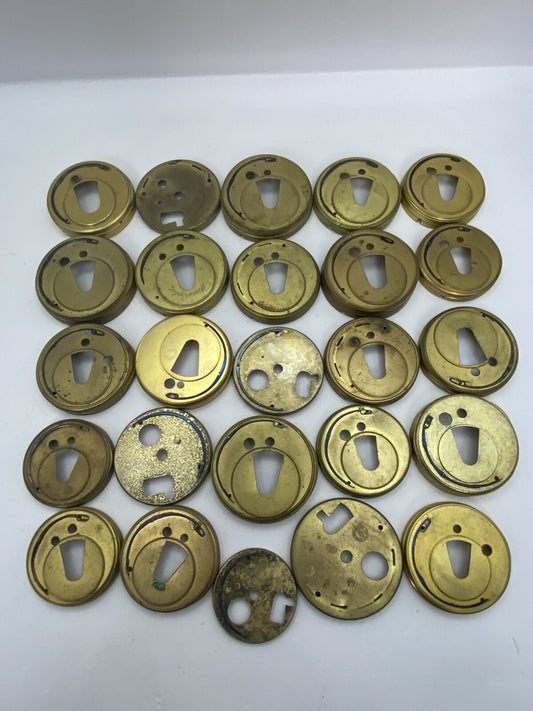 25 x Antique Pocket Watch Dust Covers For Spares Parts Repairs Job Lot Bundle