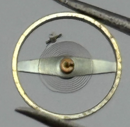 ETA 2540 Balance Complete Ord + Inca Renata 1505 M Watch Movement Parts Vintage