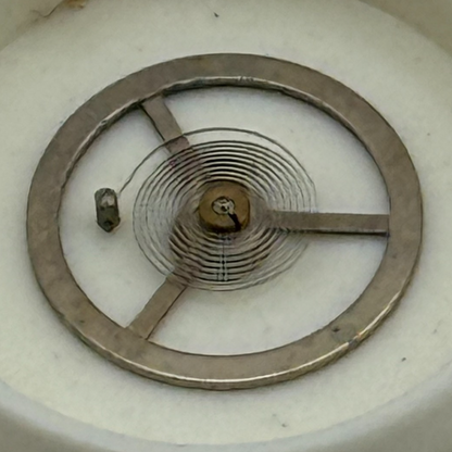 EB 1553 1579 Balance Wheel Complete And Spring 466 Watch Movement Parts NOS 
