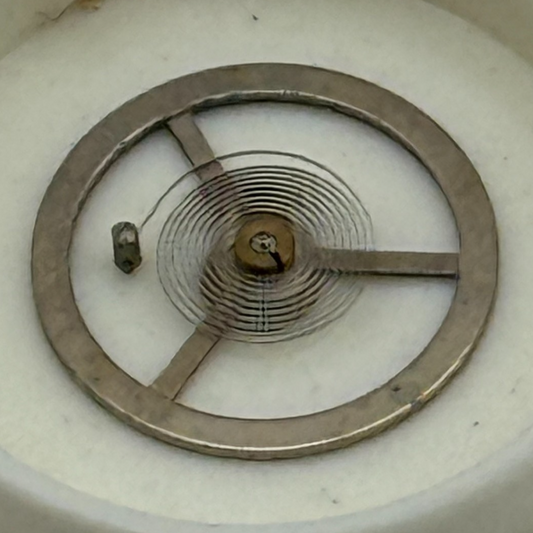 EB 1553 1579 Balance Wheel Complete And Spring 466 Watch Movement Parts NOS 