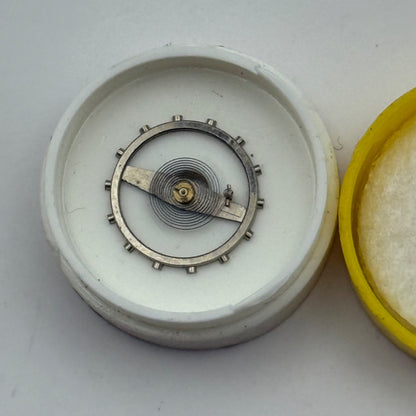 EB 8021 Balance Wheel Complete And Spring 10 1/2''' 1253 Watch Movement Parts