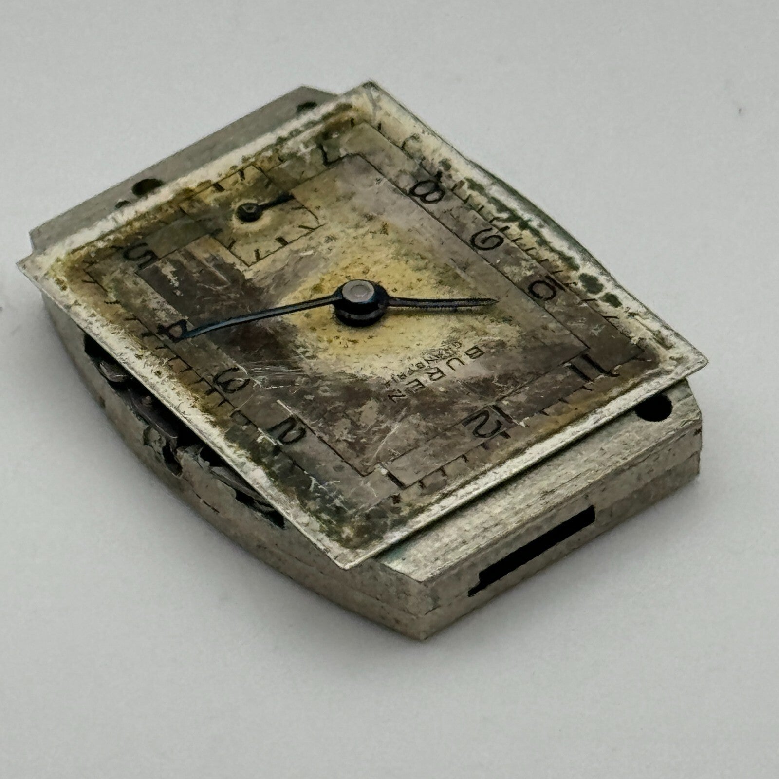 20mm Buren Grand Prix Cal 14 Tank Tonneau Manual Wind Swiss Watch Movement PARTS