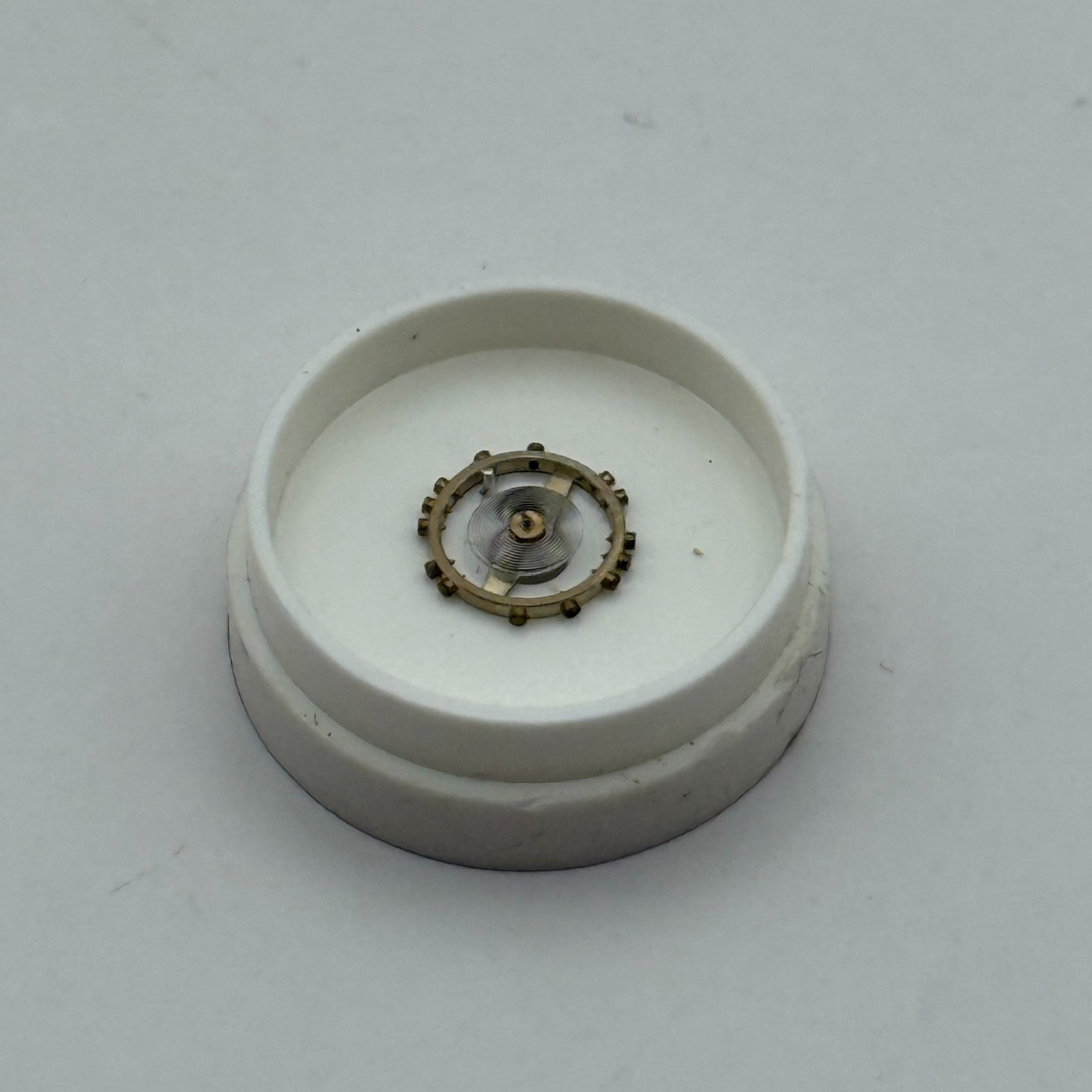 AS 976 1012 Balance Wheel Complete And Spring  29 M Watch Movement Parts NOS