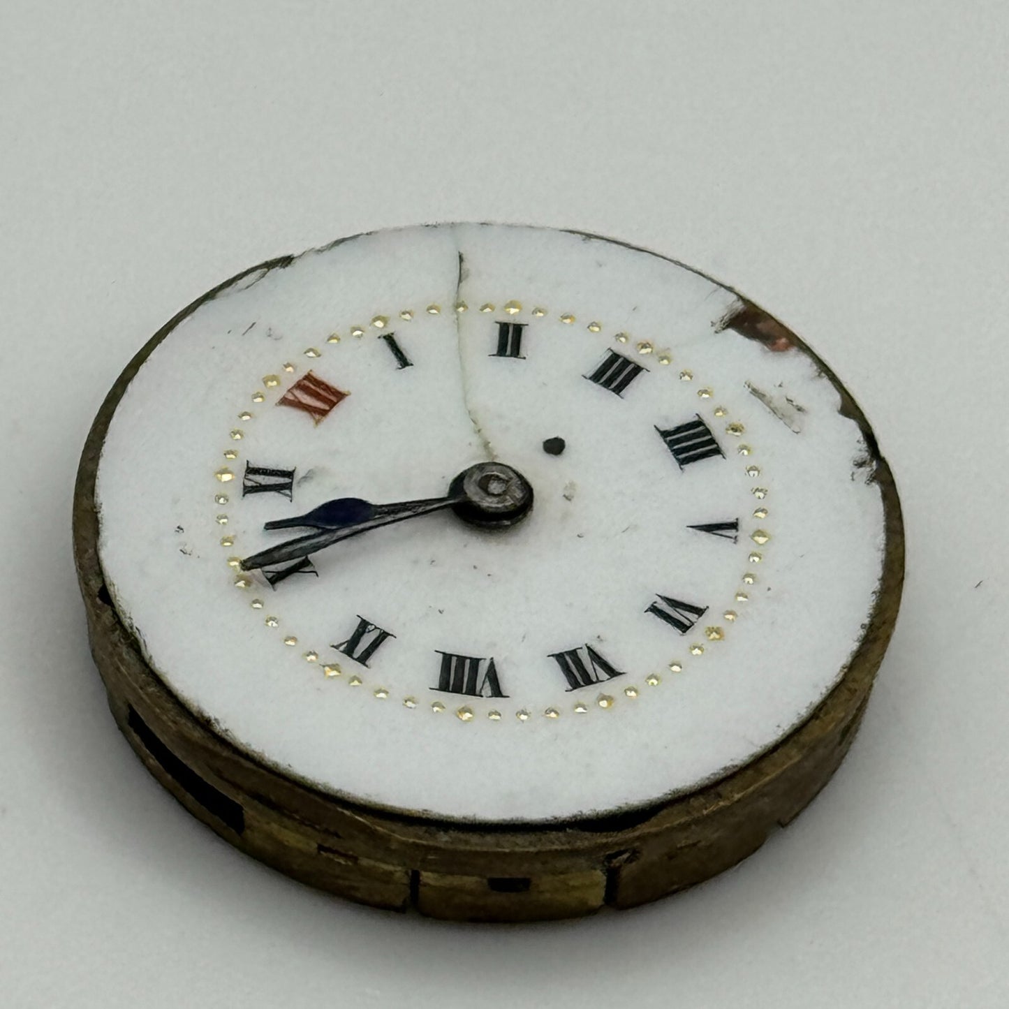 22.6mm Stauffer S S & Co Manual Wind Trench Watch Movement Swiss Vintage PARTS