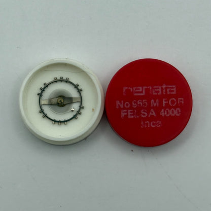 Felsa 4000 Balance Wheel Complete And Spring Inca 965 M Watch Movement Parts NOS
