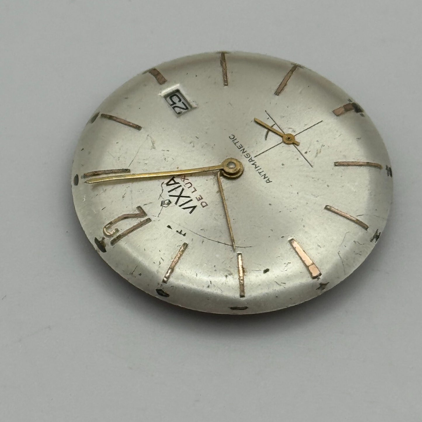 25.9mm Vixia De Luxe Peseux Cal 336N Manual Wind Watch Movement Vintage PARTS