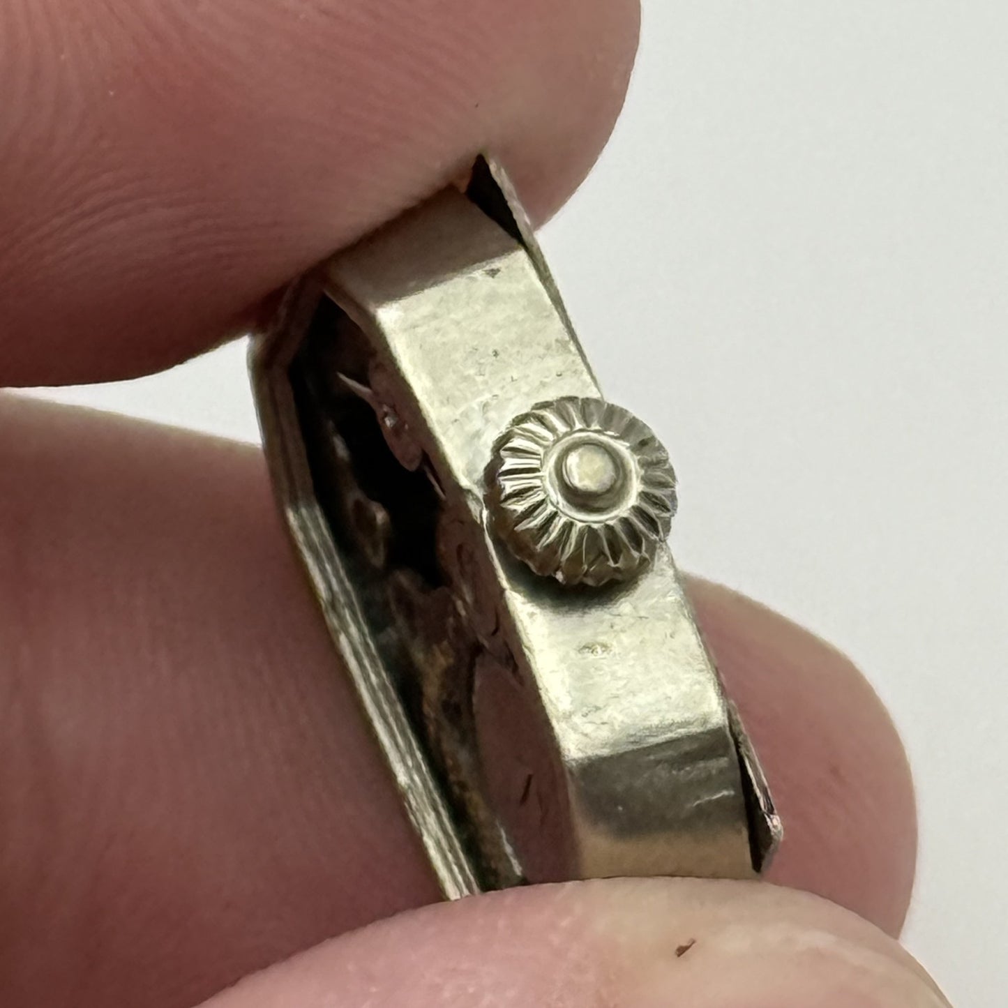 13.1mm Vintage Gruen Guild 15 Jewels Manual Wind Watch Movement PARTS REPAIR