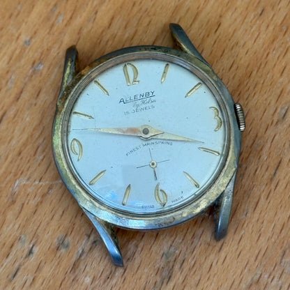 34mm Allenby Helsa Finest Mainspring Brevete 314705 Vintage Manual Watch PARTS