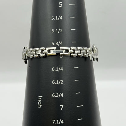 22mm Working Ladies Carvel Dolphin Stainless Steel Quartz Watch 5.75 Inches