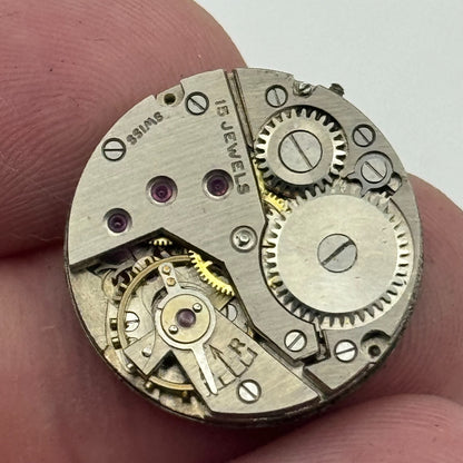 19.7mm Derby D 40 Manual Wind 15 Jewels Watch Movement Swiss Made PARTS SPARES
