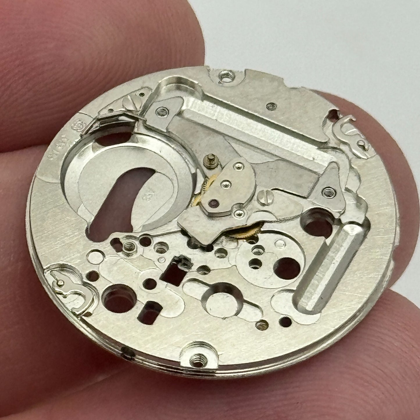 26.1mm ETA 555.115 Swiss 1 Jewel Quartz Partial Watch Movement Vintage PARTS