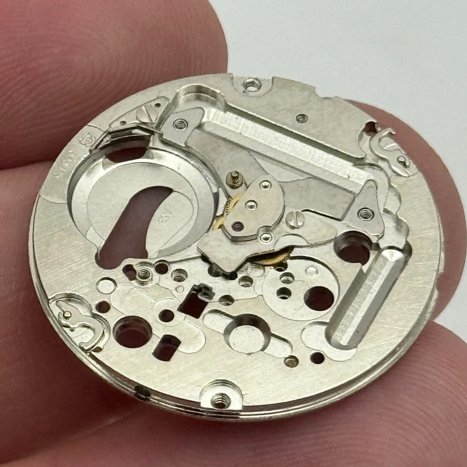 26.1mm ETA 555.115 Swiss 1 Jewel Quartz Partial Watch Movement Vintage PARTS