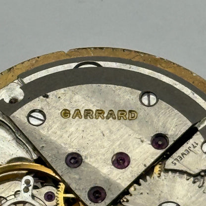 ETA 2391 Watch Movement Garrard Manual Wind Vintage Swiss Parts Repair 25.9mm