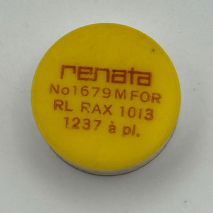 RL RAX 1013 1237 Balance Wheel Complete And Spring 1679 M Watch Movement Parts